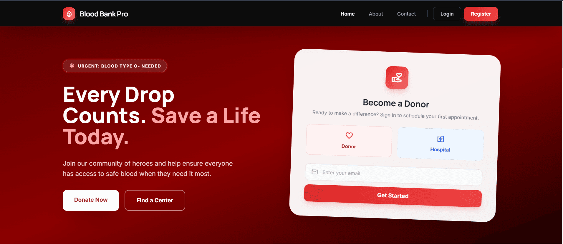 Blood Bank - Individual Project